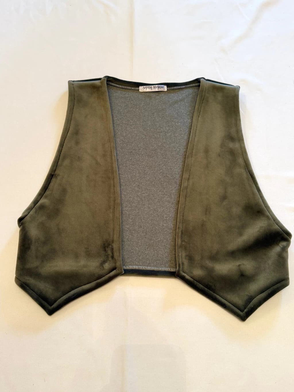 Chaleco Clasico Verde Musgo